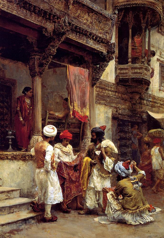 der Seidenhändler Persisch Ägypter indisch Edwin Lord Weeks Ölgemälde